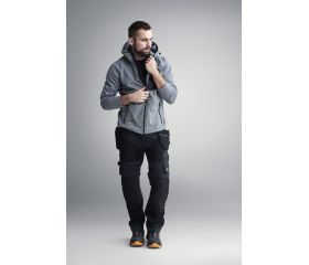 6902 Pantalones largos de trabajo FlexiWork bolsillos flotantes negro